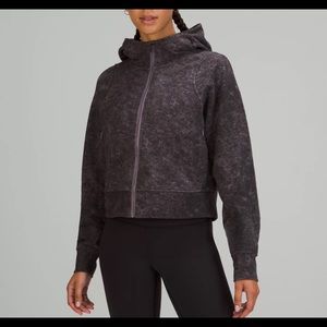 Lululemon cotton french terry full zip hoodie